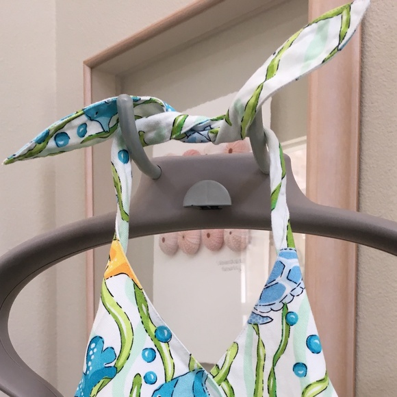 Gymboree Ocean Halter Dress Sz. 9 - Picture 5 of 7